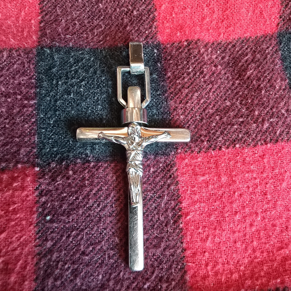 Stainless Steel Crucifix Pendant